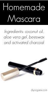 Homemade Mascara Diy Organix Natural Beauty Diy Homemade Mascara Diy Natural Products