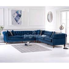 It almost had a sturdiness to it. Six Seater Corner Seat Chesterfield Sectional Couch Blue Sofas Sale Best Sofa Company In Kenya Pigiame