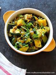 Well now with the start of summer and the start of all those zucchini that could be heading your way, this is one recipe you are going to want to try. Zucchini Sabzi Indian Zucchini Stir Fry Madhu S Everyday Indian