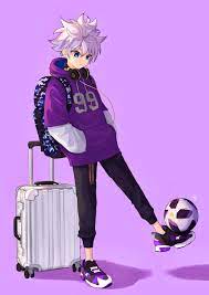 Get inspired by our community of talented artists. Killua Zoldyck On His Journey Fanart Hunterxhunter