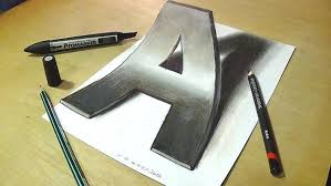 Setelah sketsa selesai siapkan media menggambar dapat di dinding kosong dinding kayu maupun beton. Hebat Modal Pensil Bisa Tercipta Gambar 3d Seperti Ini