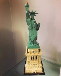 At the time of its release, it was the largest lego set produced. Freiheitsstatue 21042 Architecture Offiziellen Lego Shop De
