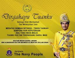 Sikap keprihatinan sultan mizan tidak perlu dipertikaikan apabila menubuhkan yayasan diraja sultan mizan (ydsm) bagi membela nasib rakyat terengganu yang dilancarkan sempena ulang tahun keputeraan. Selamat Hari Keputeraan Tentera Laut Diraja Malaysia Facebook
