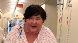 I et lite rødt trehus i tønsberg sitter christine koht og joachim førsund. Podcast Christine Koht Kreft