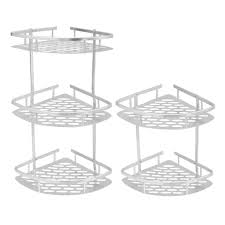 From small bathroom ideas to family bathroom essentials and beyond wickes has everything you need to achieve your dream bathroom. Triangular Shower Caddy Shelf Bathroom Wall Corner Rack Storage Organize Gf Shopee Singapore