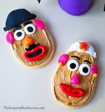Potato head has many uses in speech therapy, from following and giving directions to articulation. Mr And Mrs Potato Head Cookies The Keeper Of The Cheerios