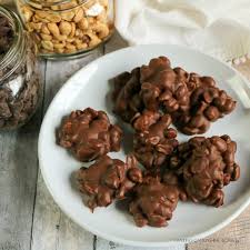 Roll out dough 1/2 inch thick and cut in shapes. Diabetic Chocolate Peanut Clusters Walking On Sunshine Recipes
