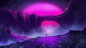 Colors come with their own meaning, psychology and essence. Wallpaper Alone Stars Purple Background 1920x1080 Mode7 1964895 Hd Wallpapers Wallhere