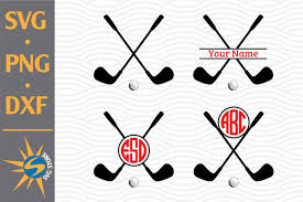 Download Golf Monogram Graphic By Svgstoreshop Creative Fabrica PSD Mockup Templates