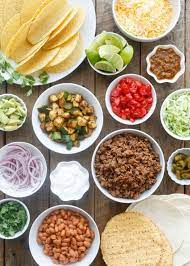 Group dinner idea tips for a great taco bar. Shop By Category Ebay Taco Bar Fun Easy Recipes Food
