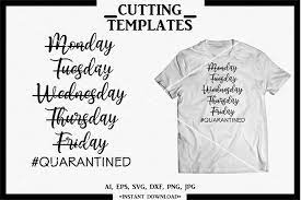 Download Quarantine T Shirt Silhouette Cricut Cameo Svg Dxf Png By Design Time Thehungryjpeg Com