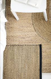 Ces Tapis Sont Tresses A La Main Avec Des Jacinthes D Eau Et Des Joncs De Mer Des Materiaux Durables Et Renouvelables T Tapis Toile De Jute Tapis Tapis Jute