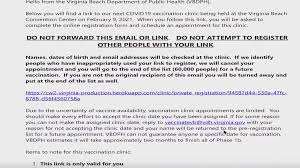 Please choose an appointment below. Dose Of Clarity Here S How To Check If Your Covid 19 Vaccine Email Is Legit Wavy Com