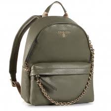 Backpack Michael Michael Kors Slater 30t0g04b1l Army Green Backpacks Handbags Efootwear Eu