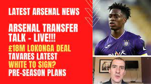 We did not find results for: Arsenal Transfer Talk Live 18m Lokonga Deal Tavares Latest White Bids And Pre Season Plans Youtube