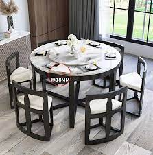 Northern European Marble Dining Table Household Post Modern Simple Small Flat Contraction Rectangular Solid Wood Dining Table An Dining Room Sets Aliexpres Dining Table Marble Round Wood Dining Table Cheap Dining