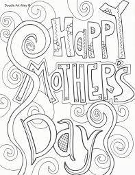 Chicks wish happy mothers day. Mothers Day Coloring Pages Doodle Art Alley
