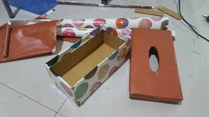 Cara membuat kotak tisu dari bahan bekas. Daur Ulang Kardus Cerita Catatanku