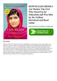 The story 'i am malala' is beautiful and astonishing story of. Download Ebook I Am Malala The Girl Who Stood Up For Education And Was Shot By