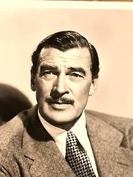 Walter Pidgeon Rare Early Autographed 8/10 Photo 40s Miniver Forbidden  Planet