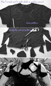 It was so simple and turned out cute. T Shirt Cutting Techniques With Step By Step Tutorials Kresent