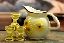 FOUND in Ithaca » Hull Daisy Pitcher ( - Hull-Daisy-Pitcher-30-Crazy-Spring-Egg-Cups-7-Dealer-599