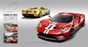The color scheme you wanted to see on the new ford gt, the famous gulf livery from the ford gt40 that won le mans back in the 1960s, is now available. 2017 Ford Gt Tribute Liveries On Behance
