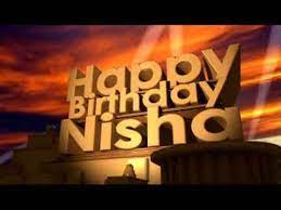 Happy Birthday Nisha Youtube Sisters are often some of the most you came to my life and brought me joy, with you i happily shared my toys. happy birthday nisha
