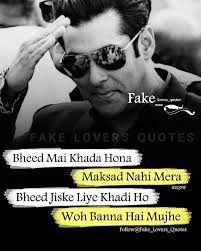 Bio For Instagram For Boy Attitude In Hindi 2020 Nav Jivan Attitude Quotes For Boys Attitude Quotes Bollywood Quotes