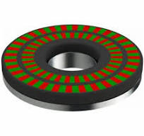 64 Pole 128pole 32pole 300Poles Multipoles Neodymium Ring Magnet for Robot  Joint Sensor Encoders Multipolar Ring Magnet Z signal