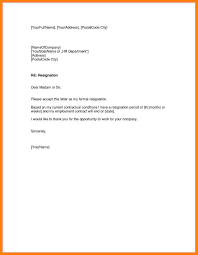 Use a resignation letter template and replace the direct supervisor and employer's contact information in the letter heading. Resignation Letter 3 Month Sample Sample Resignation Letter 3 Weeks Notice Resignation Due To Family Reasons
