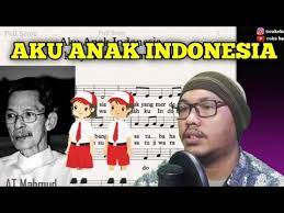 Nada Lagu Aku Anak Indonesia Youtube