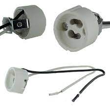Halogen Lamp Socket Replacement Lamp Parts Lighting Parts Chandelier Parts Gu10 Base Lamp Retro Lamp Modern Lamp