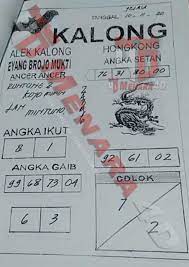 Syair Hongkong 10 November 2020 November Mainan Gaib
