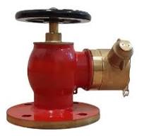 22 Inch Fire Hydrant Valve, Right Angle Landing valve, BRASS c/w Female Adaptor
