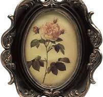 Amazon.com - CISOO Vintage 4x6 Oval Picture Frame Antique ...