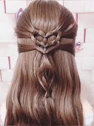 23 Cute Easy Korean Hairstyles Easy Hairstyles Cute Hairstyles For Medium Hair Hair Styles