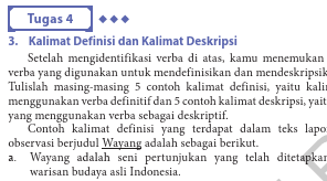 Kunci jawaban bahasa indonesia kelas 10 smp mts kurikulum 2013 edisi revisi 2016 2017 hallo temen temen selamat datang di blog ilmu edukasi, blog ilmu edukasi berisikan kunci jawaban buku pelajaran mi sd, smp, mts, sma, smk, ma, mak pasti dapat nilai 100 Kunci Jawaban Bahasa Indonesia Kelas 10 Tugas 4 Halaman 38 Bab 1 Ilmu Edukasi