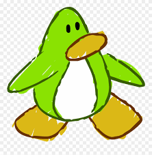Press ctrl f to search for specific club penguin items. Doodle Dimension Penguin Lime Green Club Penguin Orange Penguin Clipart 1030642 Pinclipart