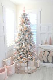 Decorated with christmas ornaments in gold and silver this tree decoration idea is a traditional and a favorite among many. 9 Dreamy Pink Christmas Tree Decor Ideas Rose Gold Christmas Pink Christmas Christmas Home