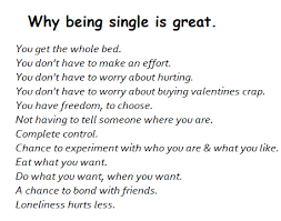 I know what my standards are, and have learned how to be patient until i find that person who meets them (or don't. Being Single Lost Alone And Afraid