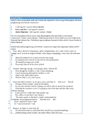 Pertama kali sebelum membahas tentang contoh kalimat konjungsi antar kalimat, perlu dipahami tentang pengertian dari kalimat konjungsi itu sendiri. Adverb Clauses Type A Adverb Lexical Semantics