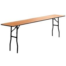 Flashfurniture Ytwtft18x96tblgg 18inch By 96inch Rectangular Wood Folding Trainingseminar Table With Smooth Cl Folding Table Wood Folding Table Flash Furniture