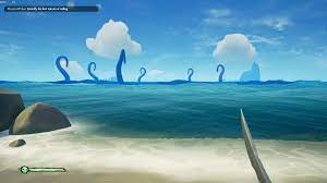 The kraken is a world event encounter in sea of thieves: Attacked By The Kraken Literally 1 Minute Out From The Starter Port Seaofthieves