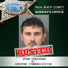 Ryan Cheatham was arrested for using the internet to lure, entice and  seduce a teen. Cheatham faces charges of kidnapping and obscene  communication. Anyone who may have been a victim of Ryan