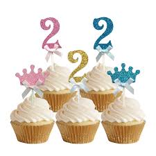 We've gathered a few tips for a successful party for your terrific teether! 24pcs Glitter Number 2 Cupcake Toppers Baby Two Years Old Birthday Cake Topper Girls Boys The Second Birthday Cake Decoration Decorative Decorative Decoration Boydecor Girl Aliexpress