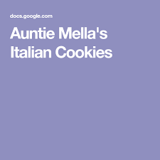 These cookies need to be on your holiday cookie tray! Auntie Mella S Italian Cookies Italian Cookies Anise Cookies Italian Christmas Cookies