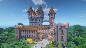 Minecraft castle blueprints minecraft castle map wallpapers. Minecraft Castle Ideas The Best Castles To Inspire You Pc Gamer