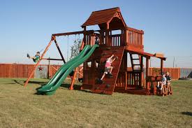We provide reviews of wooden playground sets best playhouses for kids detailed buyers tips. Denver Wooden Playsets Swingsets Top Quality Play Equipment In Co