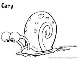 Mewarnai gambar pemandangan bawah laut spongebob squarepants. Gambar Mewarnai Gary Spongebob Coloring Nick Jr Coloring Pages Coloring Pages To Print